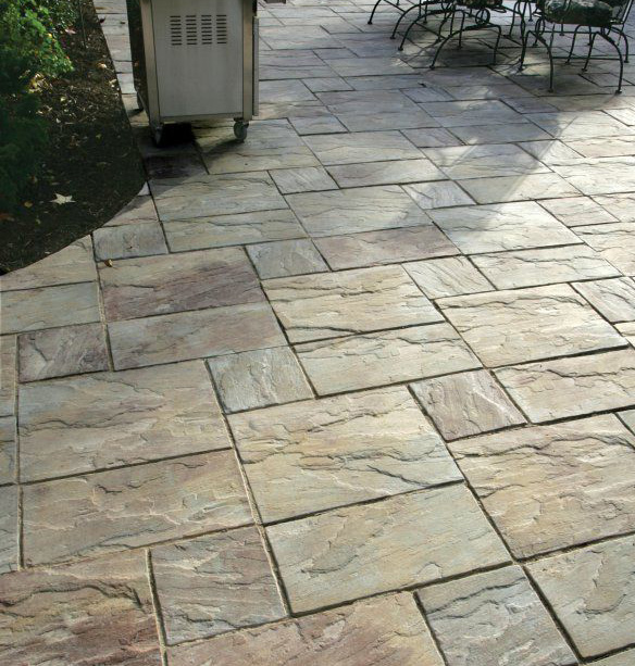 coral stone pavers